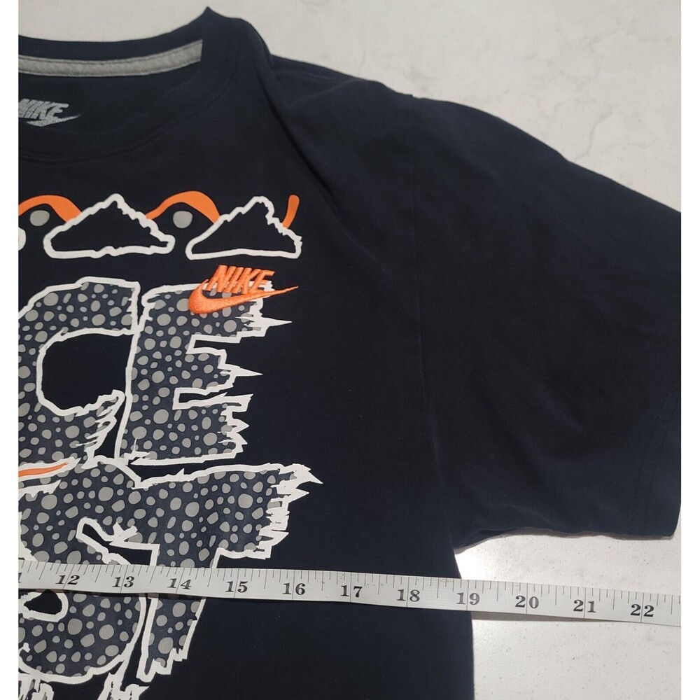 Nike Nice 2 Beast You Embroidered Swoosh Logo T-Shirt Size Large L EUC - Picture 4 of 8